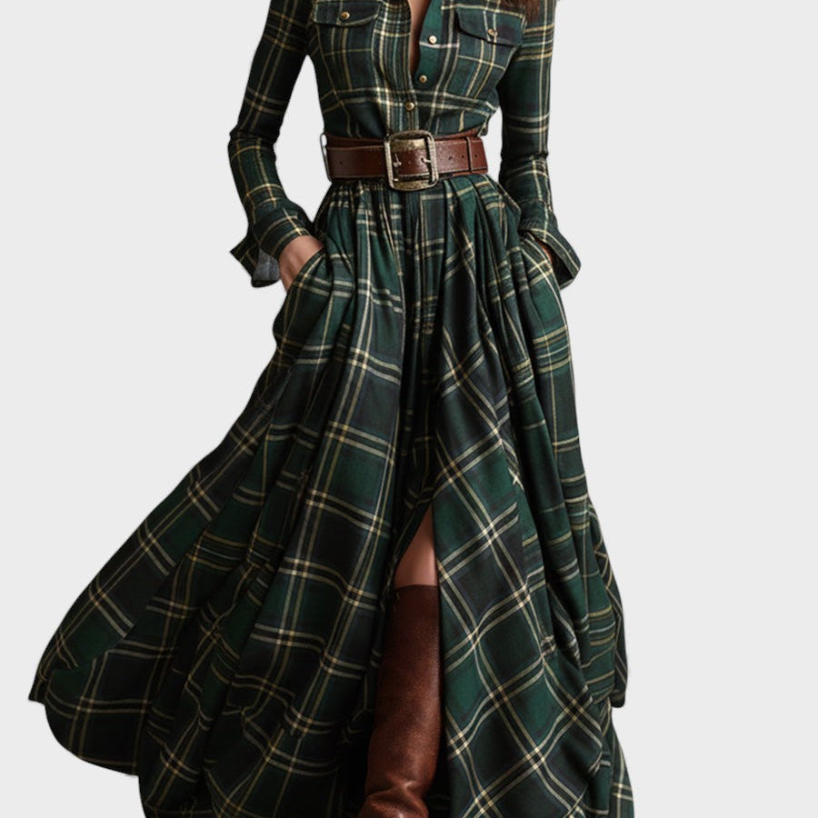 Amalia™ | Vestido camisero clásico y elegante