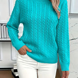 Zoe | Suéter de punto con trenzas