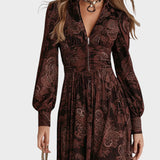 Isabel™ | Vestido floral con ajuste en la cintura