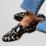 Priszilla | Mocasín con estampado animal