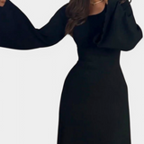 Livia Vestido de Punto con Cintura