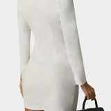 Heidi Vestido Blazer Doble Botonadura Elegante