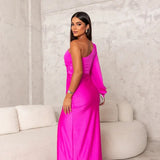 Melyssa Elegante Maxi Vestido de Noche