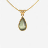 AURORA DROP | COLLAR CON GOTA VERDE Y FUERZA SERENA