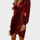 Marina™ | Vestido midi con escote en V