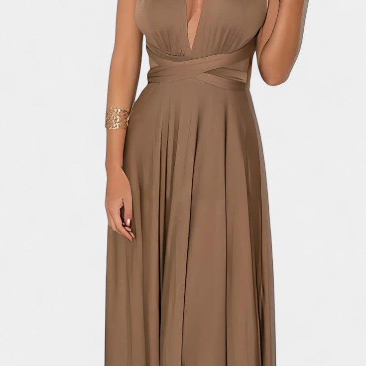 Josephine Vestido Envolvente Elegante y Ajustable