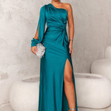 Melyssa Elegante Maxi Vestido de Noche