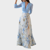 Helena™ | Maxivestido con deslumbrante estampado floral