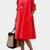 Larissa Vestido con Cuello de Solapa