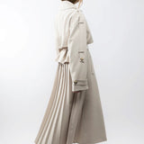 Abrigo largo de vestir