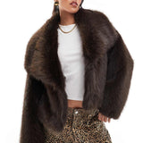 Abrigo corto de pelo