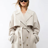 Abrigo largo de vestir