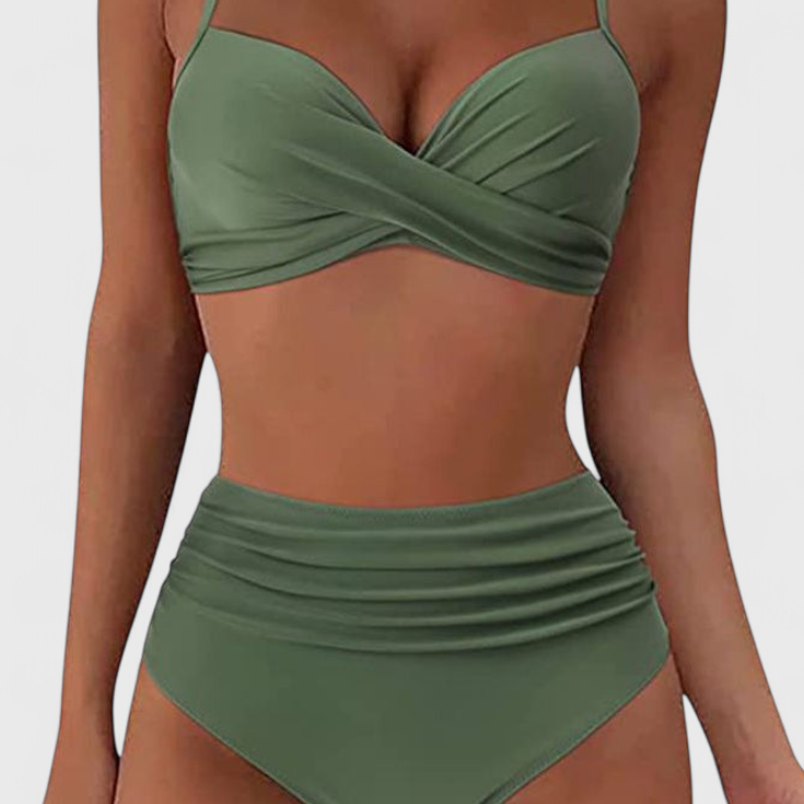 Lison Bikini de Talle Alto con Estilo Sofisticado
