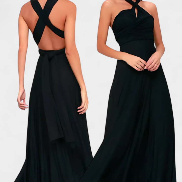 Josephine Vestido Envolvente Elegante y Ajustable