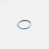AURORA ETERNITY | ANILLO CON PIEDRAS TURQUESAS Y ELEGANCIA ESCANDINAVA