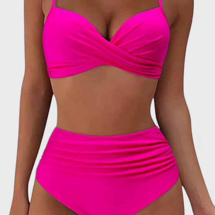 Lison Bikini de Talle Alto con Estilo Sofisticado