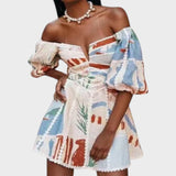 Sabella™ | Minivestido con flores