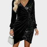 Marina™ | Vestido midi con escote en V