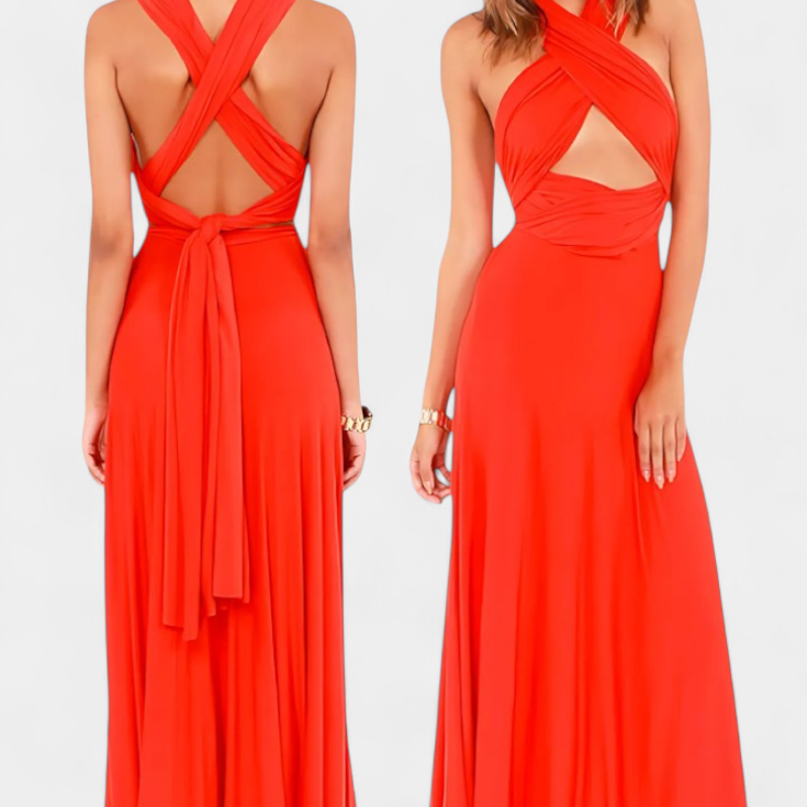 Josephine Vestido Envolvente Elegante y Ajustable