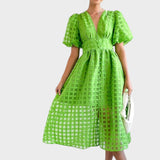 Julia™ | Vestido de Encaje con Mangas Acampanadas