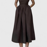 Justine Vestido Fluido de Verano con Toques Femeninos