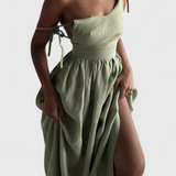 Justine Vestido Fluido de Verano con Toques Femeninos