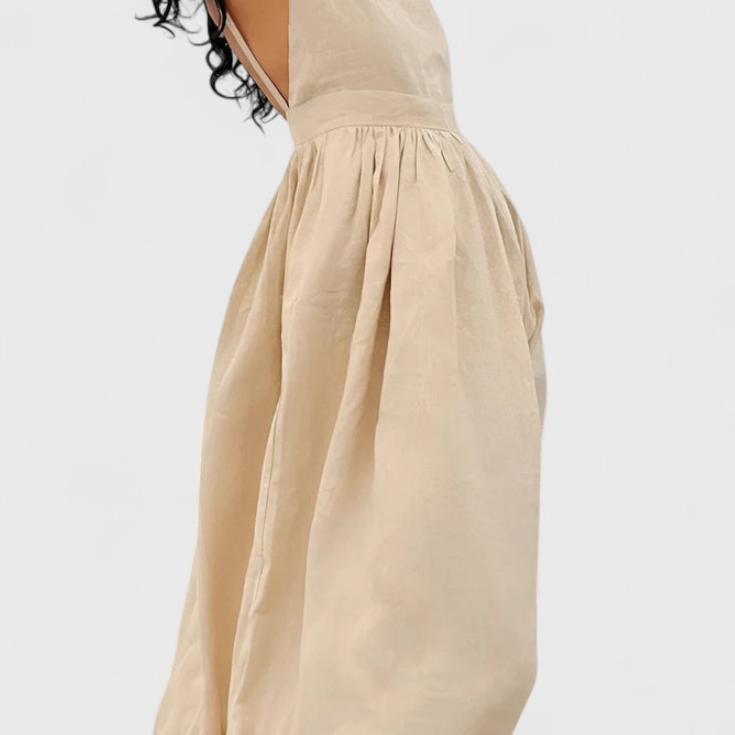 Justine Vestido Fluido de Verano con Toques Femeninos