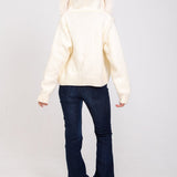 Abrigo de lana con capucha