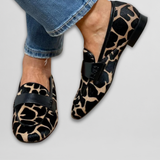 Priszilla | Mocasín con estampado animal