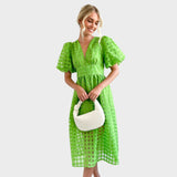 Julia™ | Vestido de Encaje con Mangas Acampanadas