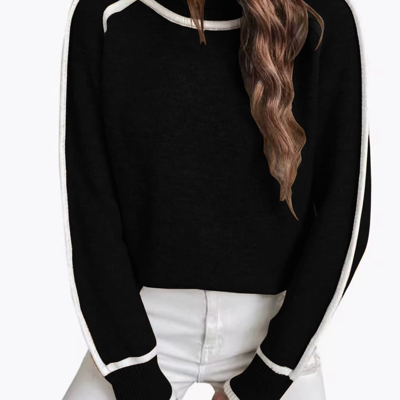 Kaylee | Suéter Elegante de Cuello Alto