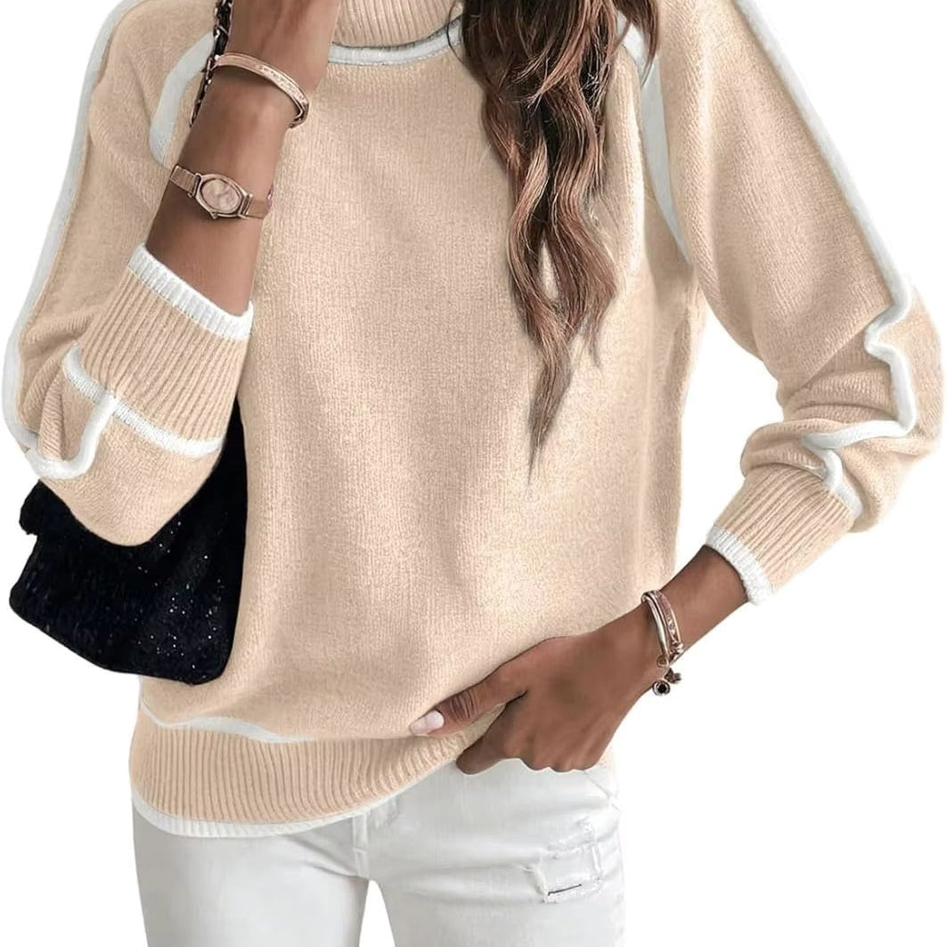 Kaylee | Suéter Elegante de Cuello Alto