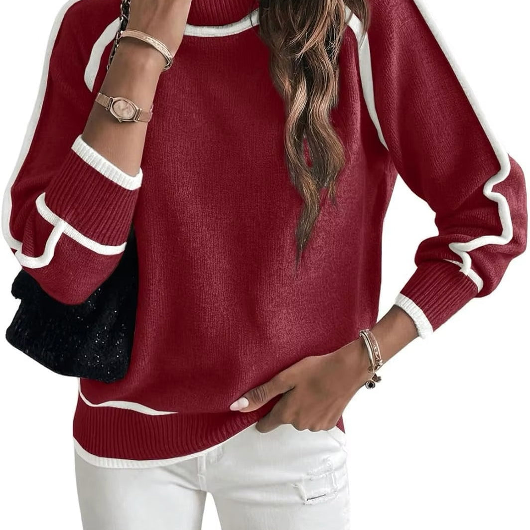 Kaylee | Suéter Elegante de Cuello Alto