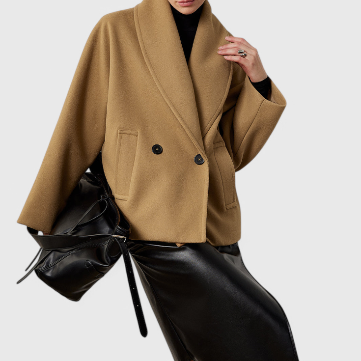 Helena™ | Abrigo de Tweed Oversized