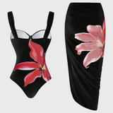 Sarah Conjunto de Baño de Dos Piezas Floral