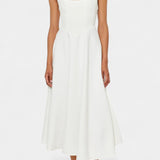 Mary Vestido Midi A-Line Sin Mangas