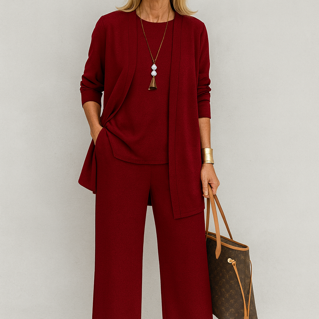 Amelia | Conjunto Elegante de 3 Piezas