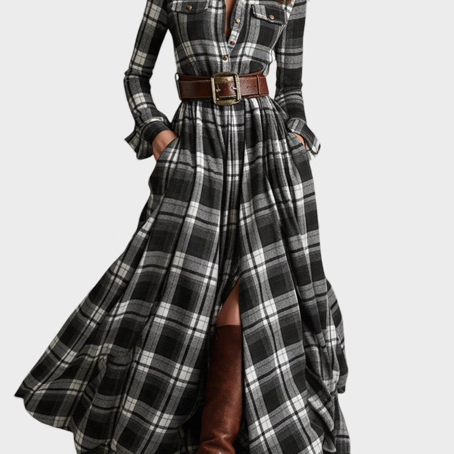 Amalia™ | Vestido camisero clásico y elegante