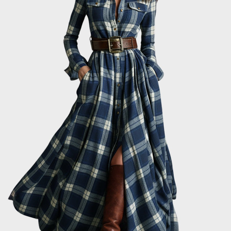 Amalia™ | Vestido camisero clásico y elegante