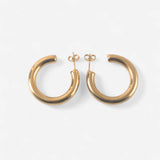 VITA | AROS GRUESOS DORADOS CON ACABADO PULIDO