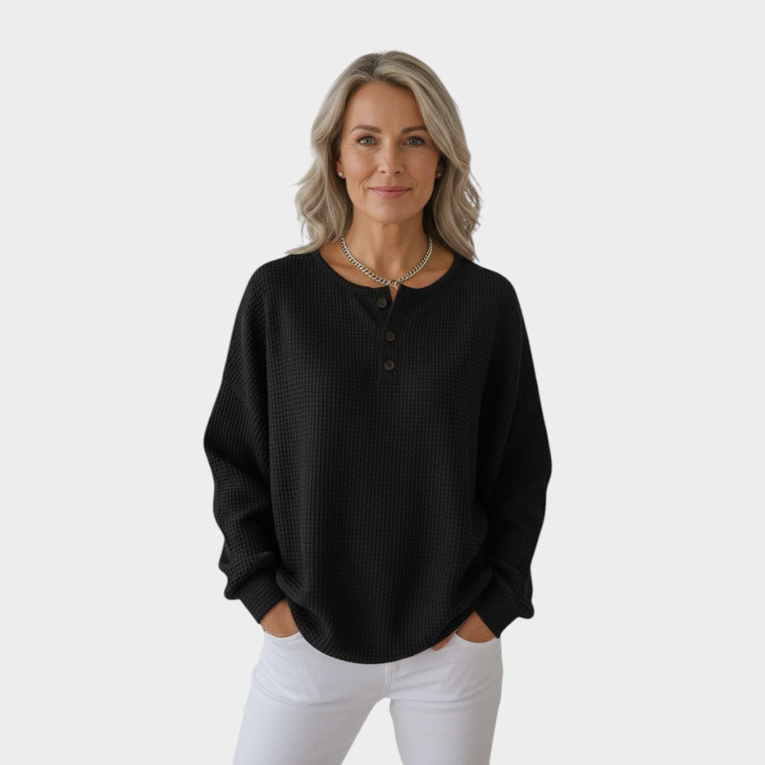 Hela™ | Suéter de Punto Waffle