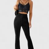 Liset Pantalones Acampanados de Pana