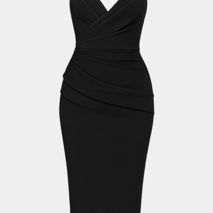 Iveta Vestido Sin Tirantes y Sin Espalda