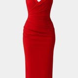 Iveta Vestido Sin Tirantes y Sin Espalda