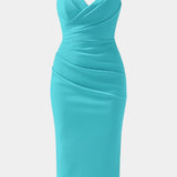 Iveta Vestido Sin Tirantes y Sin Espalda