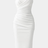 Iveta Vestido Sin Tirantes y Sin Espalda