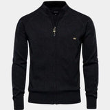 Jacquard™ | Cárdigan de punto con cremallera