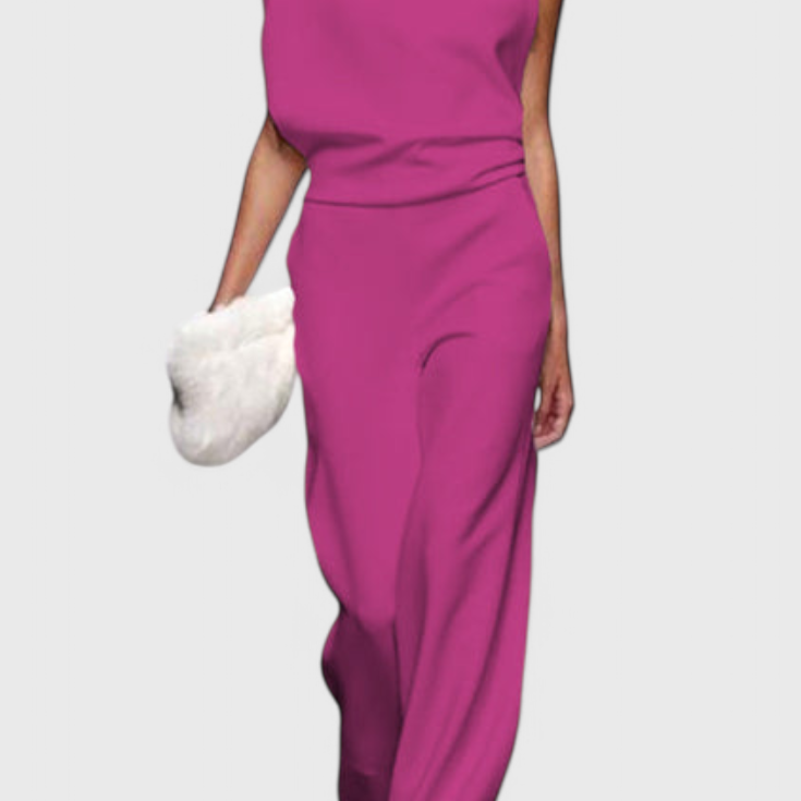 Agatha Mono de Pierna Ancha para el Día a Día