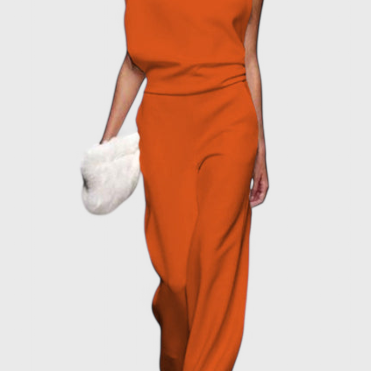 Agatha Mono de Pierna Ancha para el Día a Día