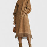 Victoria™ | Vestido largo de seda con corte elegante